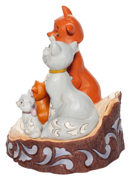 THE ARISTOCATS WOODCARVED - DISNEY TRADITIONS