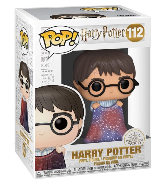 FUNKO POP! 112 - HARRY POTTER - HARRY WITH HIS INVISIBILITY CLOAK