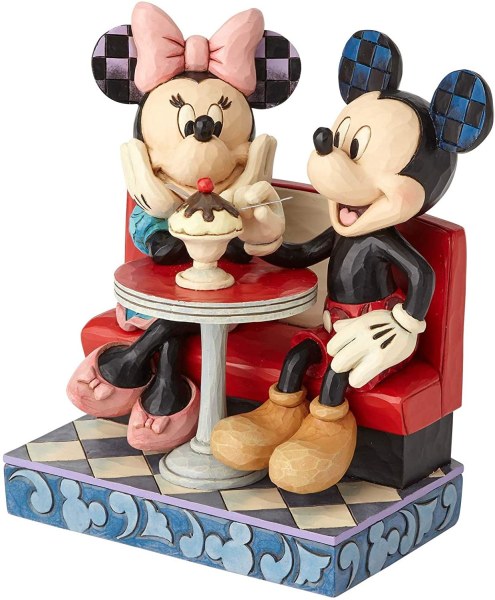 MICKEY AND MINNIE AT THE ICE CREAM SHOP