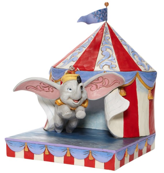 DUMBO COMES OUT OF THE TENT - DISNEY TRADITIONS