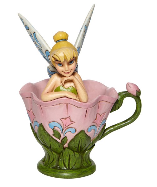 TINKER SITTING IN A FLOWER - DISNEY TRADITIONS