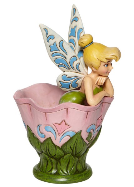 TINKER SITTING IN A FLOWER - DISNEY TRADITIONS