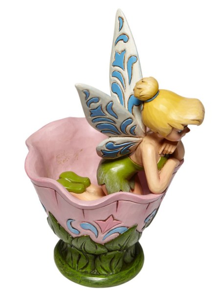 TINKER SITTING IN A FLOWER - DISNEY TRADITIONS