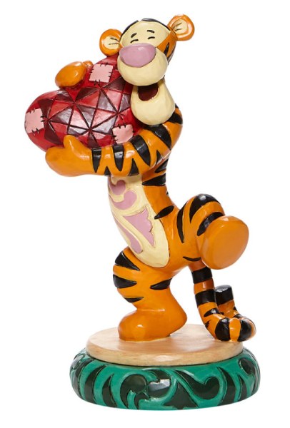 TIGGER HOLDING A HEART - DISNEY TRADITIONS