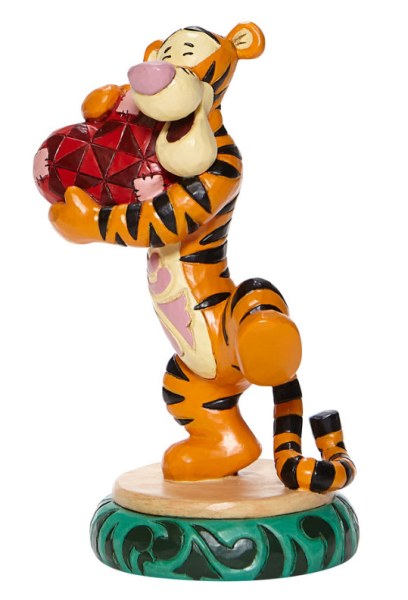 TIGGER HOLDING A HEART - DISNEY TRADITIONS