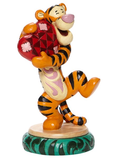 TIGGER HOLDING A HEART - DISNEY TRADITIONS