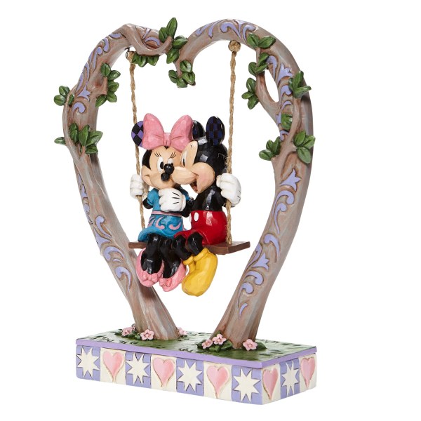 MICKEY AND MINNIE ON THE SWING - DISNEY TRADITIONS