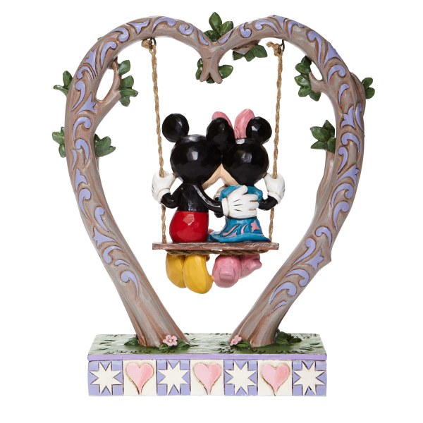 MICKEY AND MINNIE ON THE SWING - DISNEY TRADITIONS