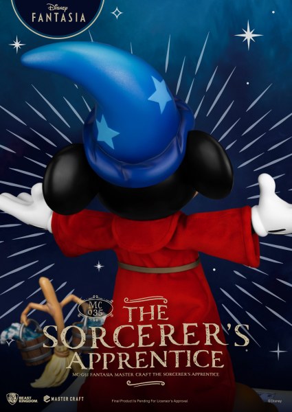 MICKEY THE SORCERER'S APPRENTICE FANTASIA 38cm - DISNEY MASTERCRAFT