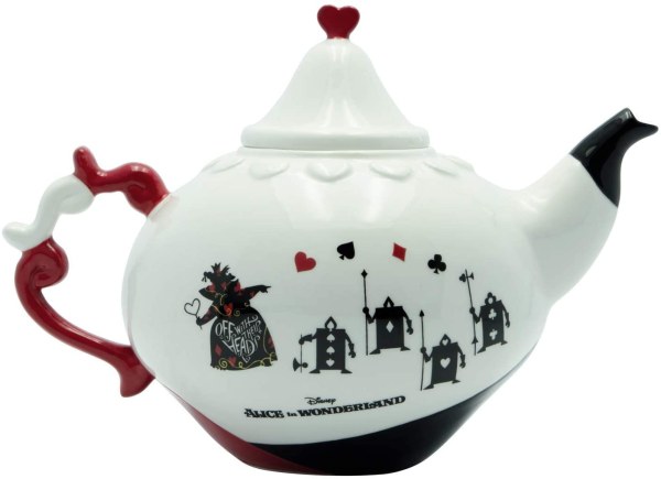 QUEEN OF HEARTS TEAPOT - DISNEY ALICE IN WONDERLAND