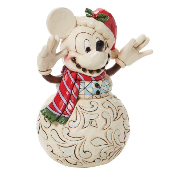 MICKEY SNOWMAN - DISNEY TRADITIONS