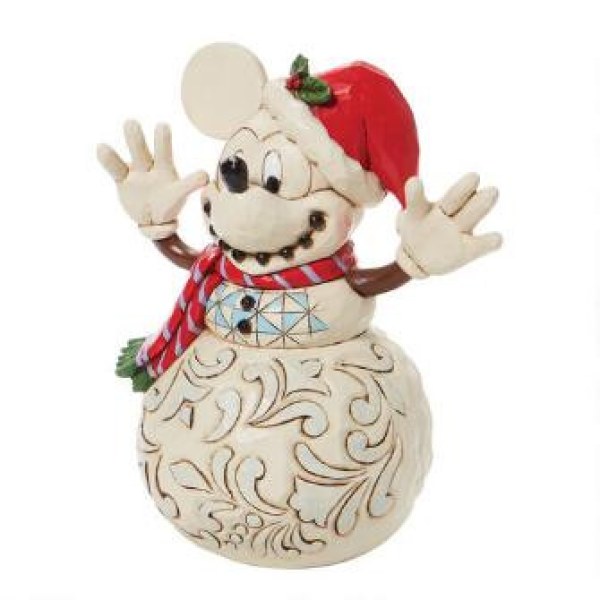 MICKEY SNOWMAN - DISNEY TRADITIONS