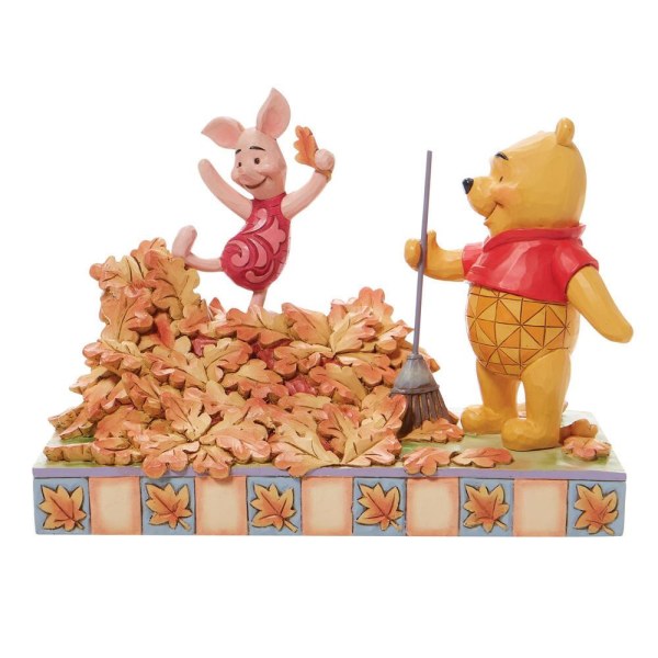 WINNIE AND PIGLET IN AUTUMN - DISNEY TRADITIONS