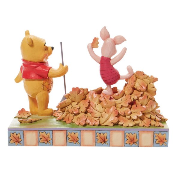 WINNIE AND PIGLET IN AUTUMN - DISNEY TRADITIONS