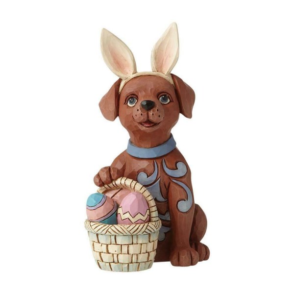 PUPPY WITH RABBIT EARS JIM SHORE HEARTWOOD CREEK