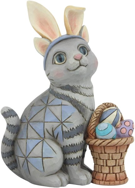 KITTEN WITH RABBIT EARS JIM SHORE HEARTWOOD CREEK
