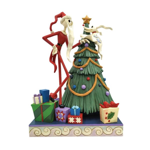 SANTA JACK AND ZERO DECORATE THE CHRISTMAS TREE - DISNEY TRADITIONS