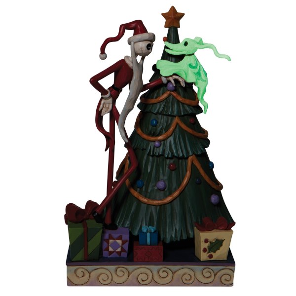 SANTA JACK AND ZERO DECORATE THE CHRISTMAS TREE - DISNEY TRADITIONS