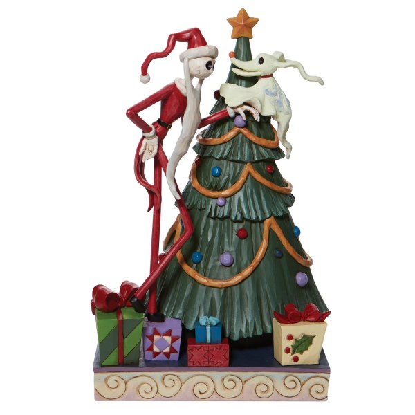 SANTA JACK AND ZERO DECORATE THE CHRISTMAS TREE - DISNEY TRADITIONS