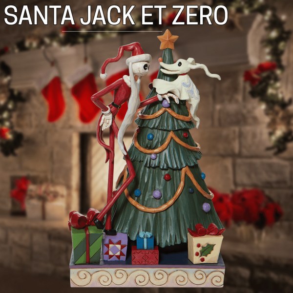 SANTA JACK AND ZERO DECORATE THE CHRISTMAS TREE - DISNEY TRADITIONS