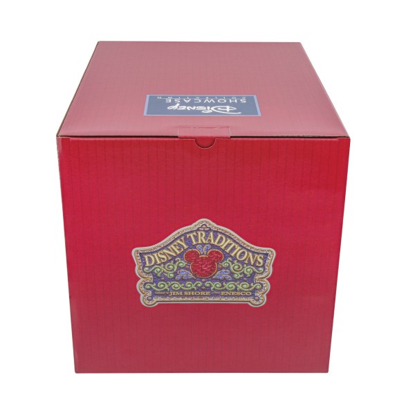 BEAUTY AND THE BEAST PINK DIORAMA - DISNEY TRADITIONS
