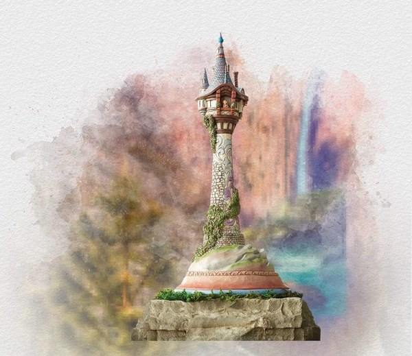 RAPUNZEL MASTERPIECE TOWER - DISNEY TRADITIONS