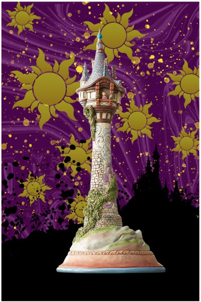RAPUNZEL MASTERPIECE TOWER - DISNEY TRADITIONS