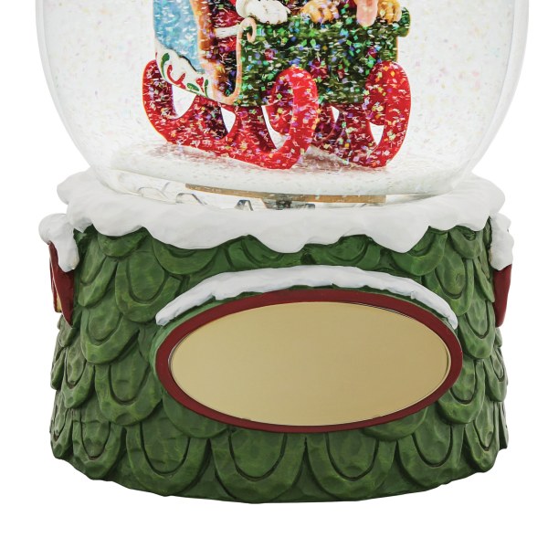 SNOW GLOBE MICKEY AND PLUTO - DISNEY TRADITIONS