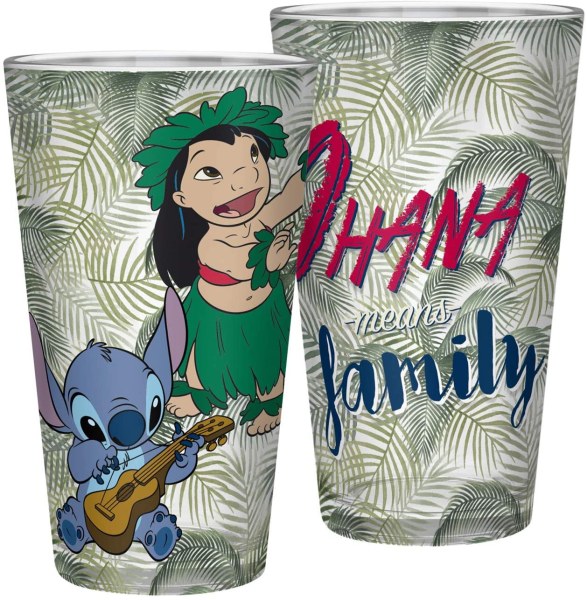 XXL GLASS LILO & STITCH - DISNEY LILO & STITCH