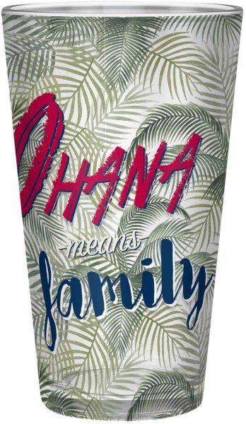 XXL GLASS LILO & STITCH - DISNEY LILO & STITCH