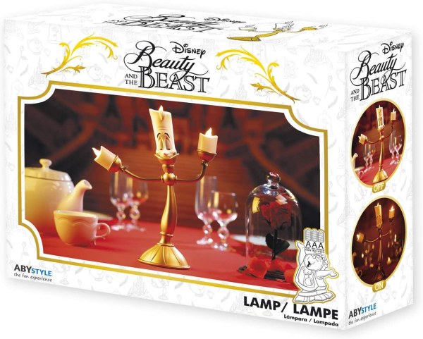 LED LIGHT LAMP - DISNEY BEAUTY AND THE BEAST