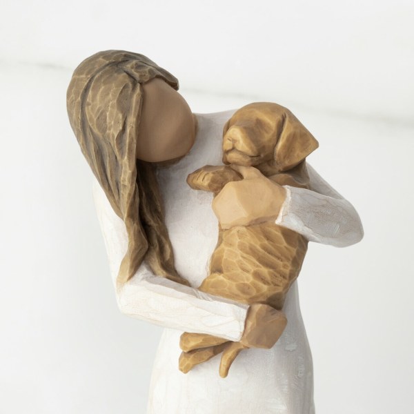 LOVELY YOU ( GOLDEN DOG ) - WILLOW TREE