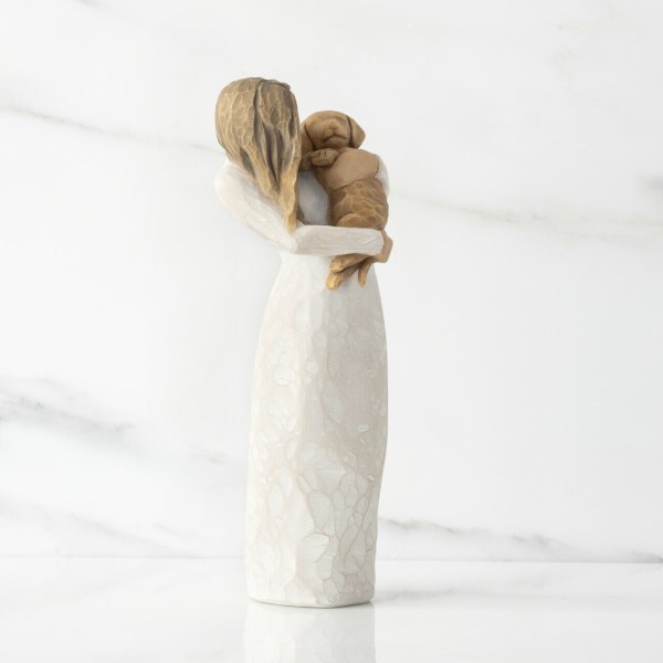 LOVELY YOU ( GOLDEN DOG ) - WILLOW TREE