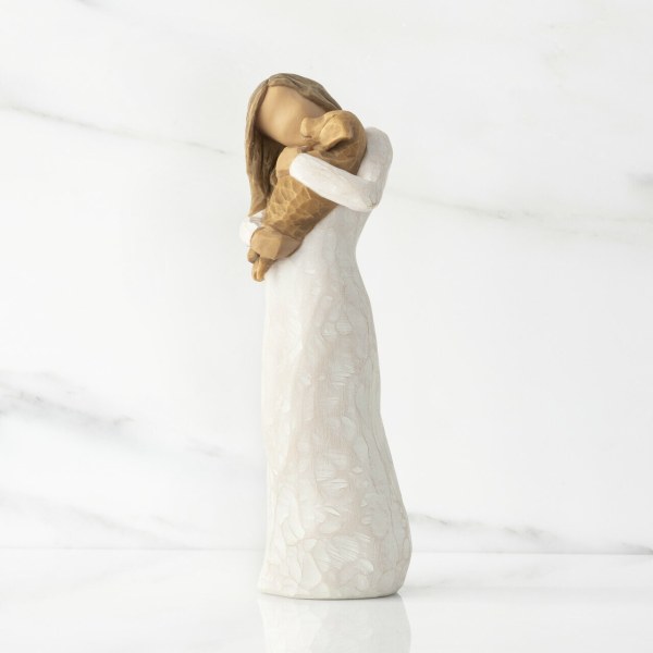 LOVELY YOU ( GOLDEN DOG ) - WILLOW TREE