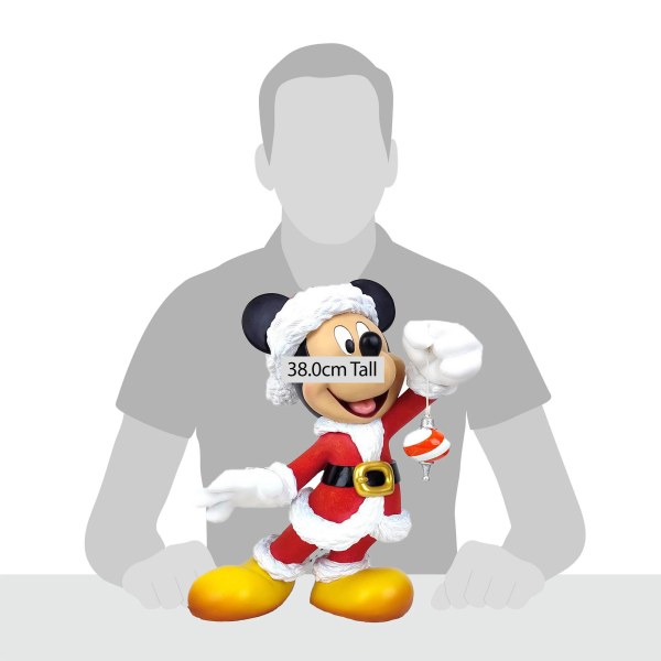MICKEY SANTA CLAUS STATUE - DISNEY SHOWCASE HAUTE COUTURE