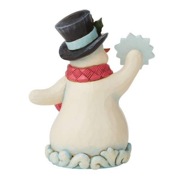 SNOWMAN WITH A SNOWFLAKE JIM SHORE HEARTWOOD CREEK