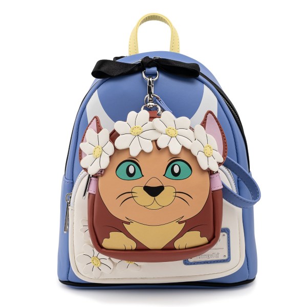 ALICE IN WONDERLAND MINI BACKPACK WITH DETACHABLE POUCH - DISNEY LOUNGEFLY