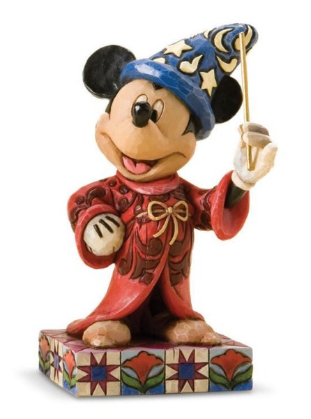 MICKEY SORCERER "A TOUCH OF MAGIC" DISNEY TRADITIONS