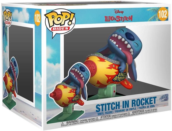 FUNKO POP RIDES! 102 - DISNEY LILO & STITCH - ROCKET STITCH