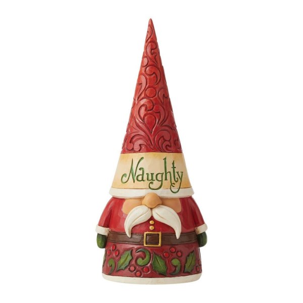 NAUGHTY GNOME / NICE JIM SHORE HEARTWOOD CREEK