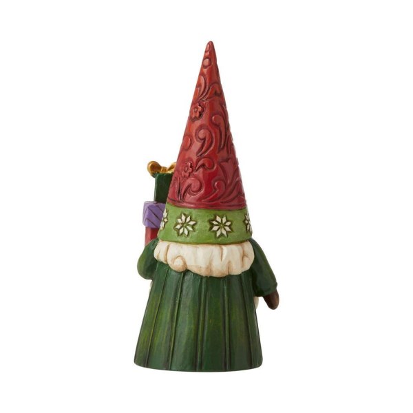 CHRISTMAS GNOME WITH GIFTS JIM SHORE HEARTWOOD CREEK