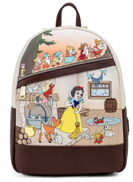 MINI BACKPACK SNOW WHITE AND THE 7 DWARFS - DISNEY LOUNGEFLY