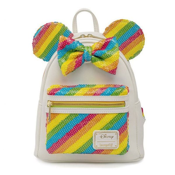 MINI BACKPACK RAINBOW MINNIE - DISNEY LOUNGEFLY