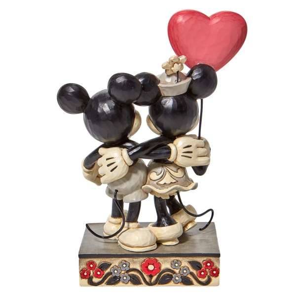 MICKEY & MINNIE HEART BALLOON - DISNEY TRADITIONS