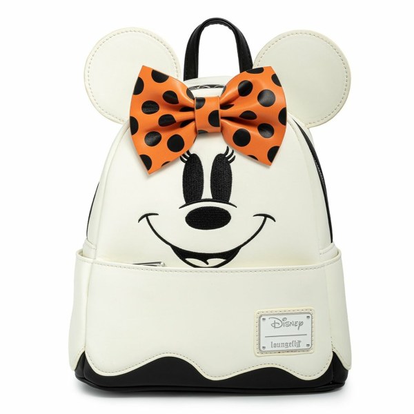 MINI MINNIE GHOST BACKPACK ( GLOWS IN THE DARK ) - DISNEY LOUNGEFLY