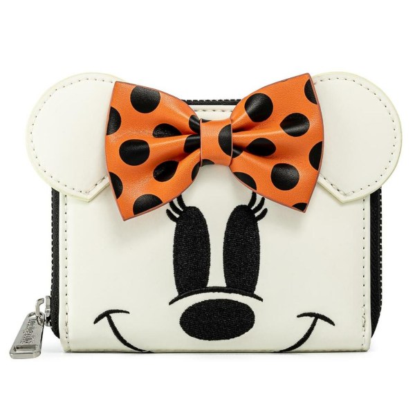 MINNIE GHOST WALLET ( GLOWS IN THE DARK ) - DISNEY LOUNGEFLY