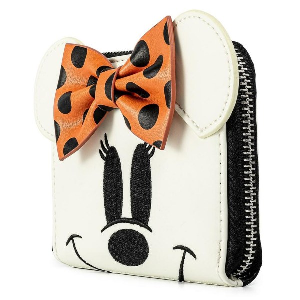MINNIE GHOST WALLET ( GLOWS IN THE DARK ) - DISNEY LOUNGEFLY