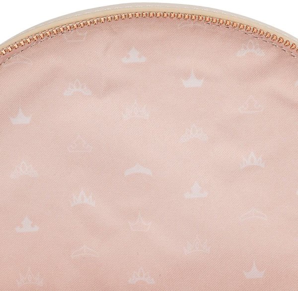 DISNEY PRINCESSES CROSSBODY BAG (METAL CROWN) - DISNEY LOUNGEFLY