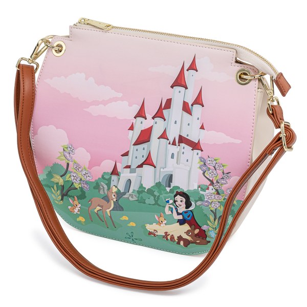 SNOW WHITE CASTLE CROSSBODY BAG - DISNEY LOUNGEFLY