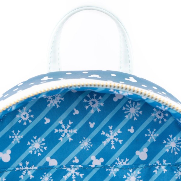 MICKEY & MINNIE SNOW GLOBE MINI BACKPACK - DISNEY LOUNGEFLY